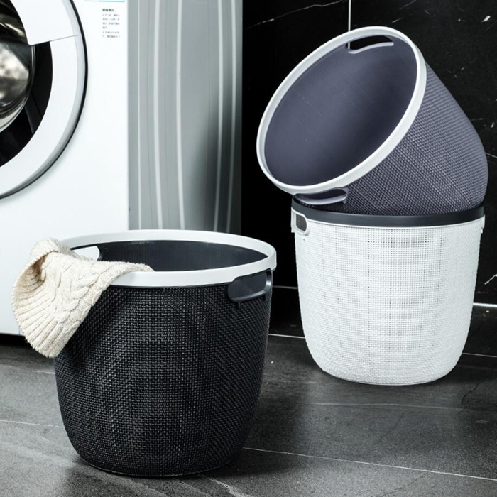 Portable Laundry Hamper with Carrying Handles Storage Basket