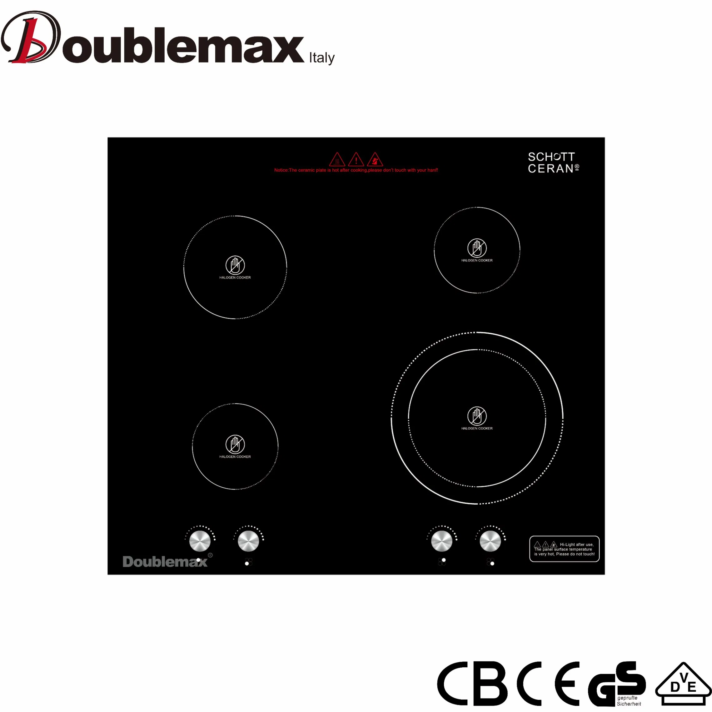 Hot Sales Ceramic Glass Plate Induction Cooker Infrared Cooker Parts Polish Mirror