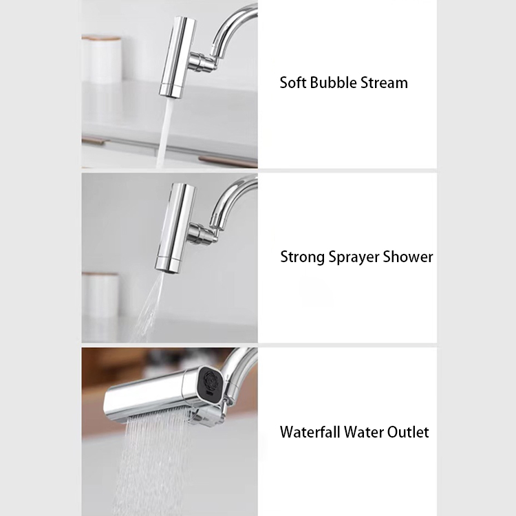 Поворотный фильтр-смеситель Sanipro 360° 3 в 1