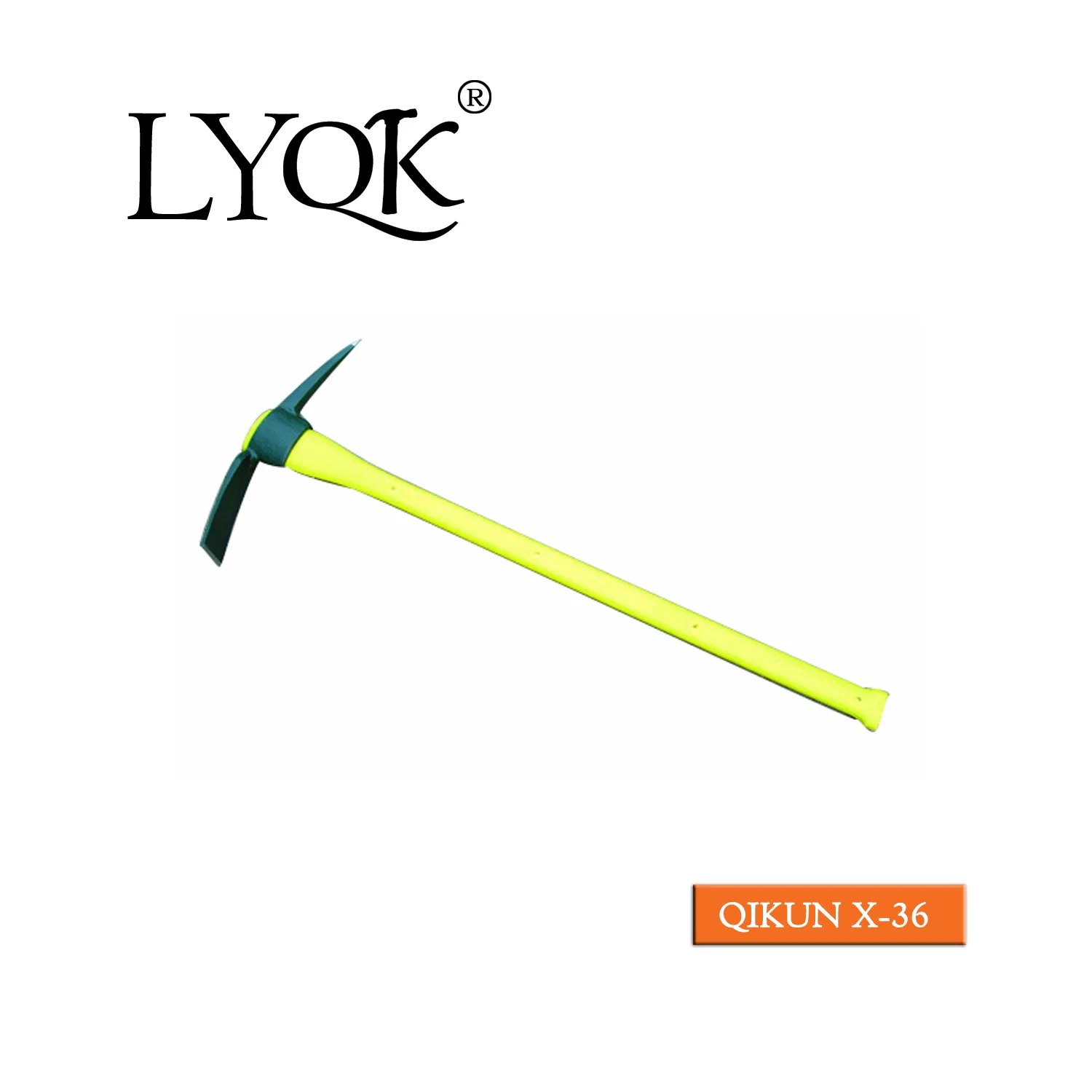 X-35 High Quality Rail Steel 65mn Agriculture Farm Garden Hardware Hand Tools Pick Head Mattock Pickaxe