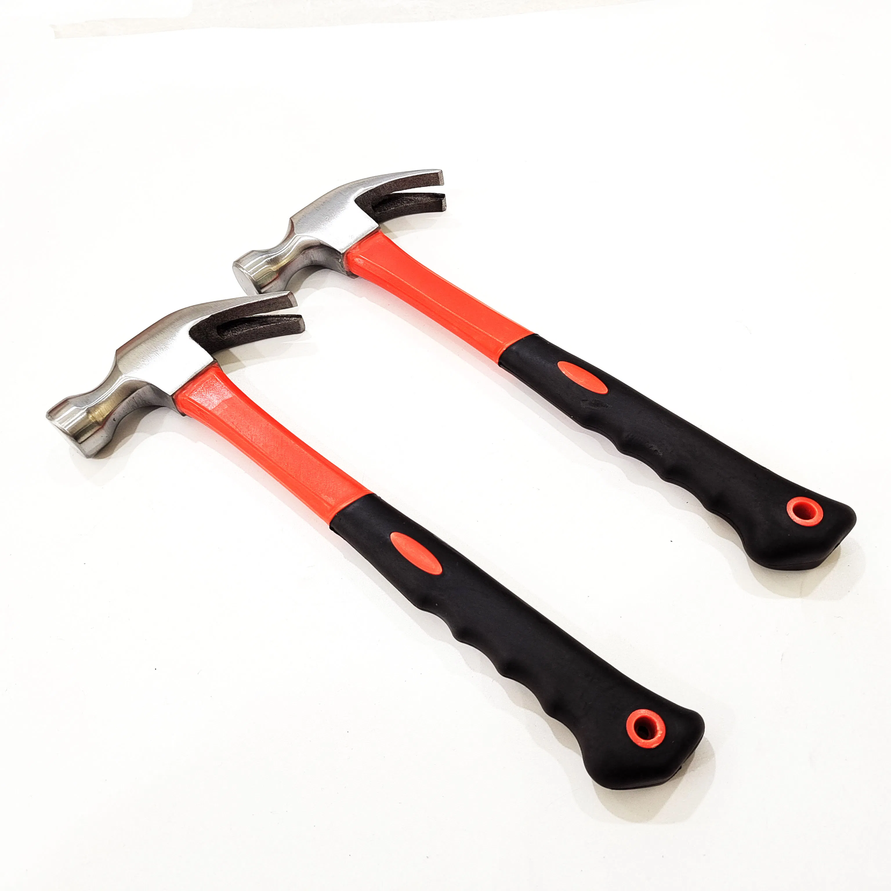 8/16/24oz High Quality Carbon Steel Claw Hammer with TPR Handle, Hand Tools Automotive Tools