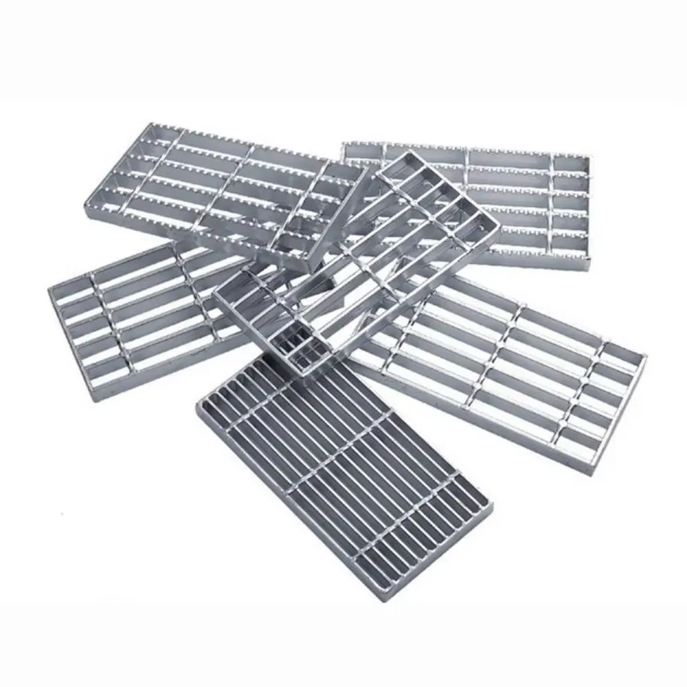 Composite Steel Grating Power Plant Steel Structure Composite Patterned Front Guard Steel Grating Hot-DIP Galvanized Power Distribution Room Steel Patterned