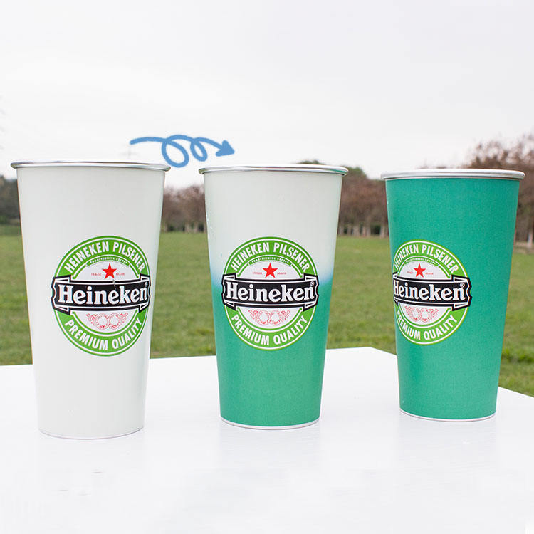 Aluminum Camping Mug Disposable Drinkware for Wine & Beer Festival Wine Cups