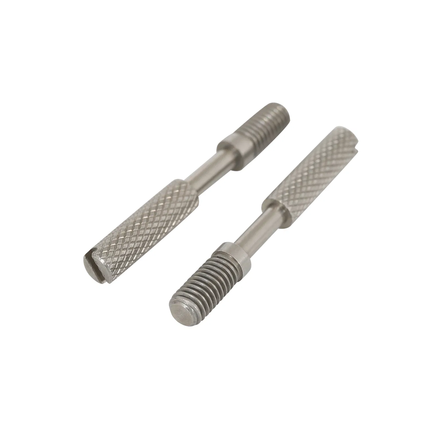 High Precision M3 Stainless Steel Flat Head Knurled Thumb Screws with Round Knurling Head Brass Aluminum Metal Knob Screws M6 M3