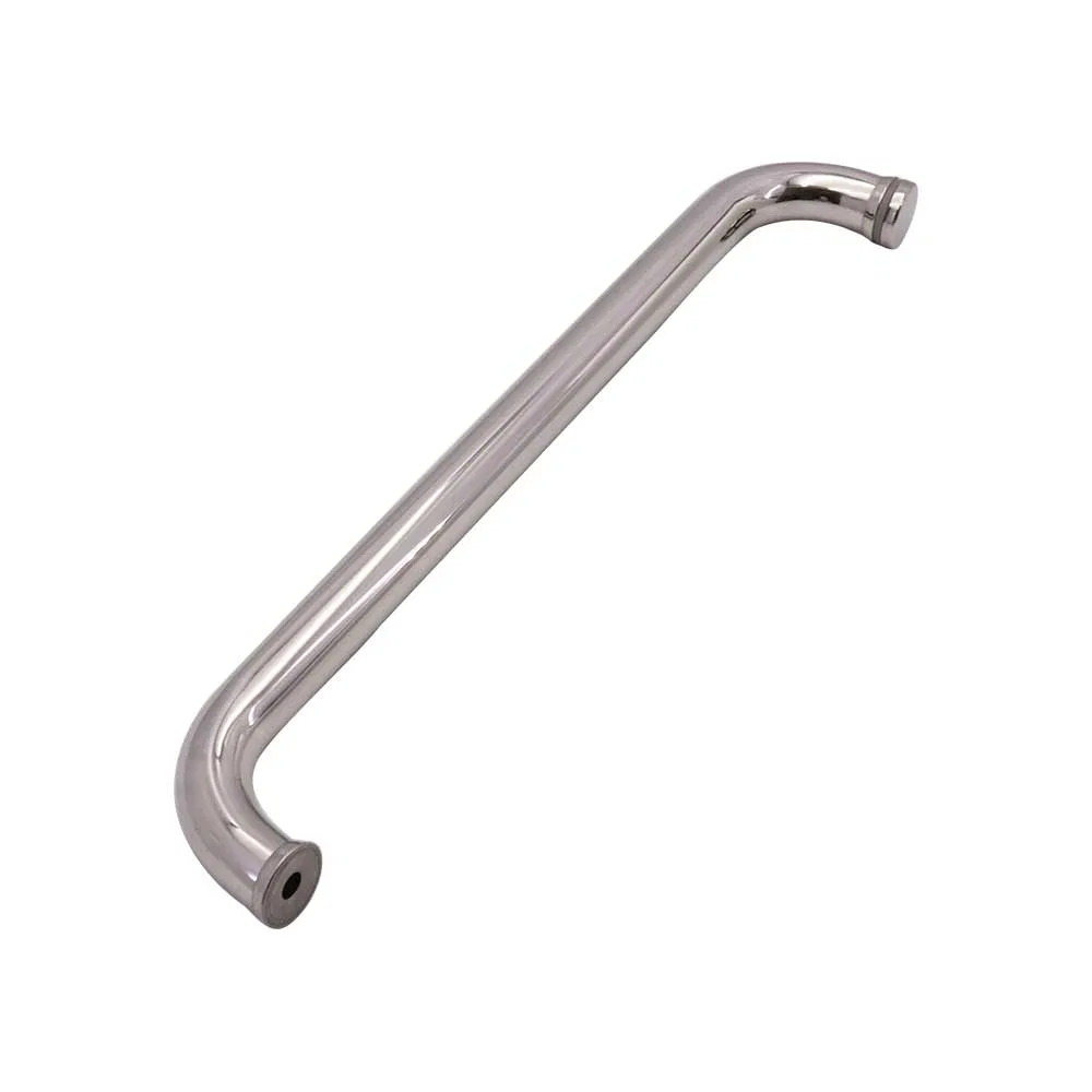 New Design C Shape Polished External Glass Door Handle
