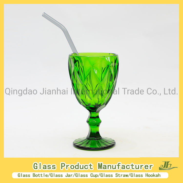 High Borosilicate Glas Straw Oblique Mouth Clear Boba Straws for Milk Tea 14mm Straws