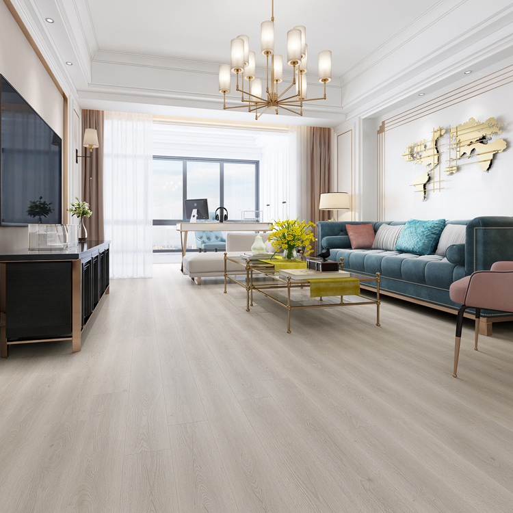 Light Grey Color Parquet En Chne Brushed Engineered Oak Floor Wood