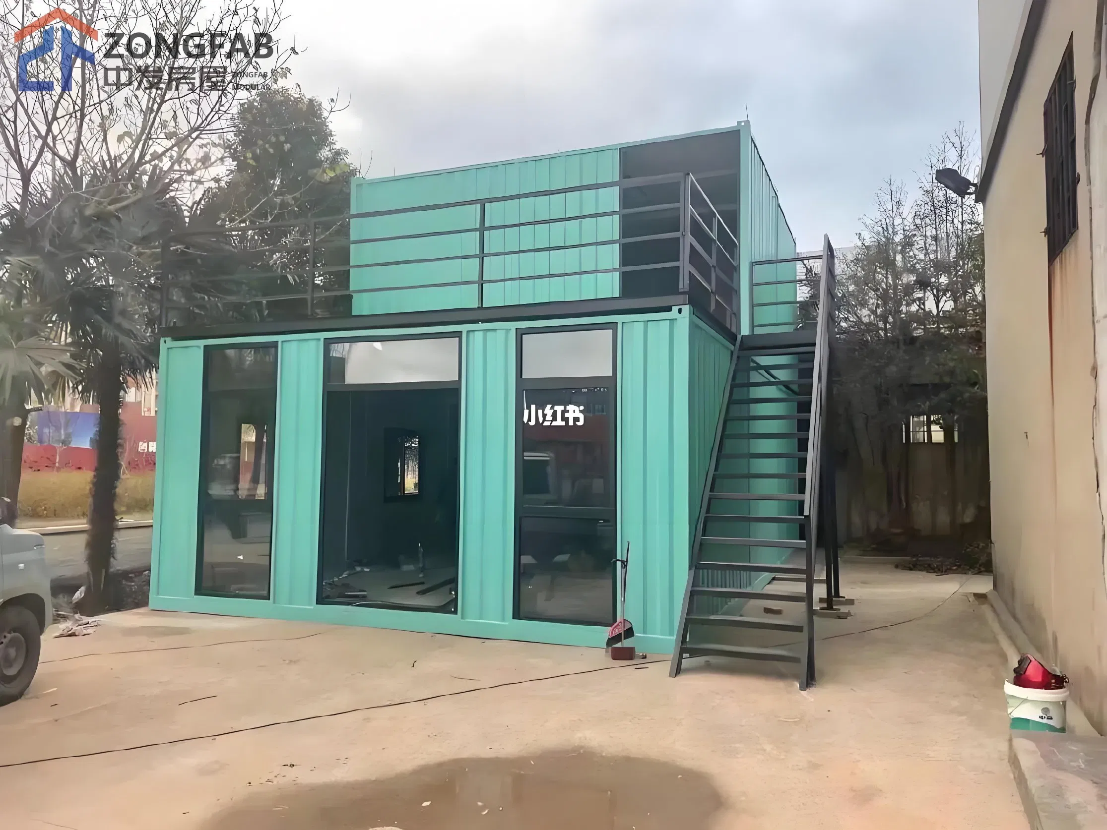 Customized Design Shipping Container Transform Renovation House Low Cost Affordable Economic