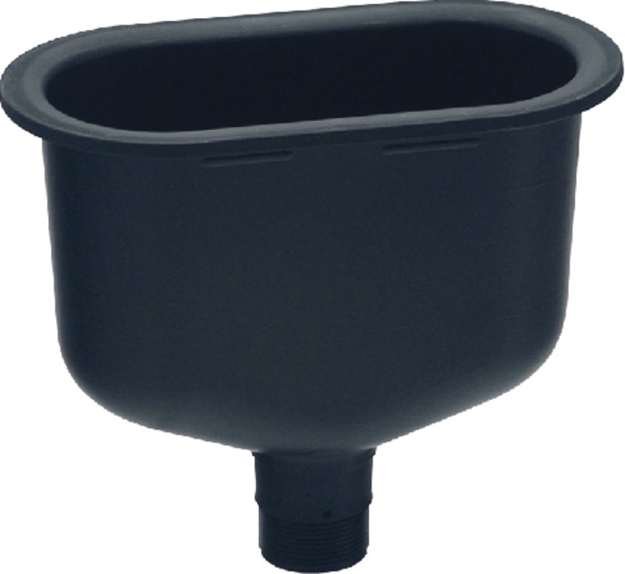 Durable PP Cup Sink for Laboratory Fume Hood Applications