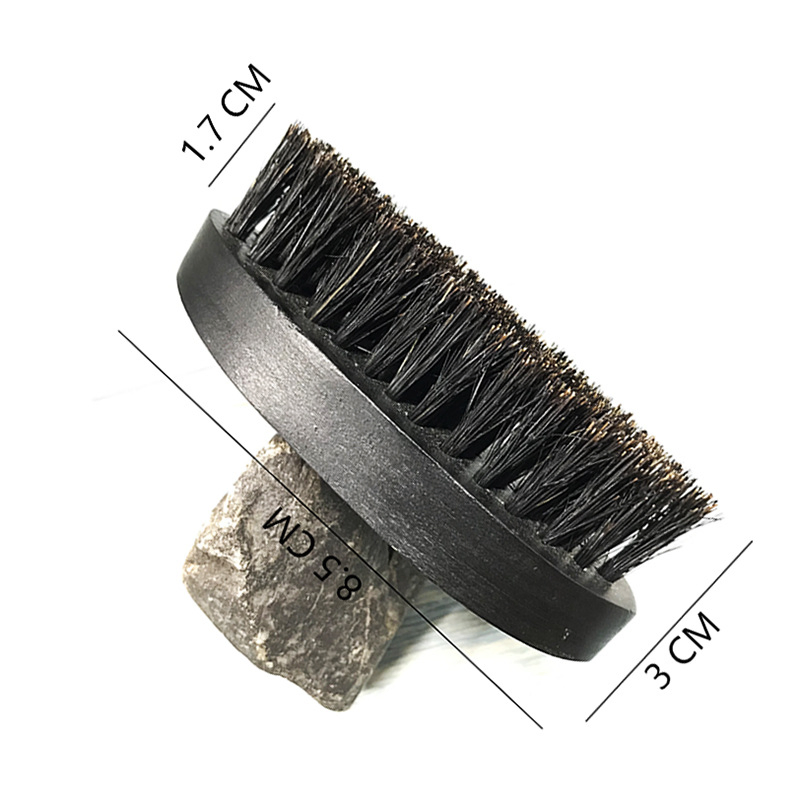 Beard Brush Stiff Boar Bristles Beard Grooming Beard Brush for Men