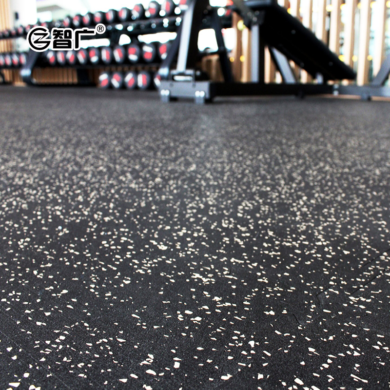 15mm Thick Rubber Gym Floor Mat Tiles, Premium Rubber Gym Mat Flooring, Commercial Rubber Floor Mat, Home Fitness Rubber Tile Floor