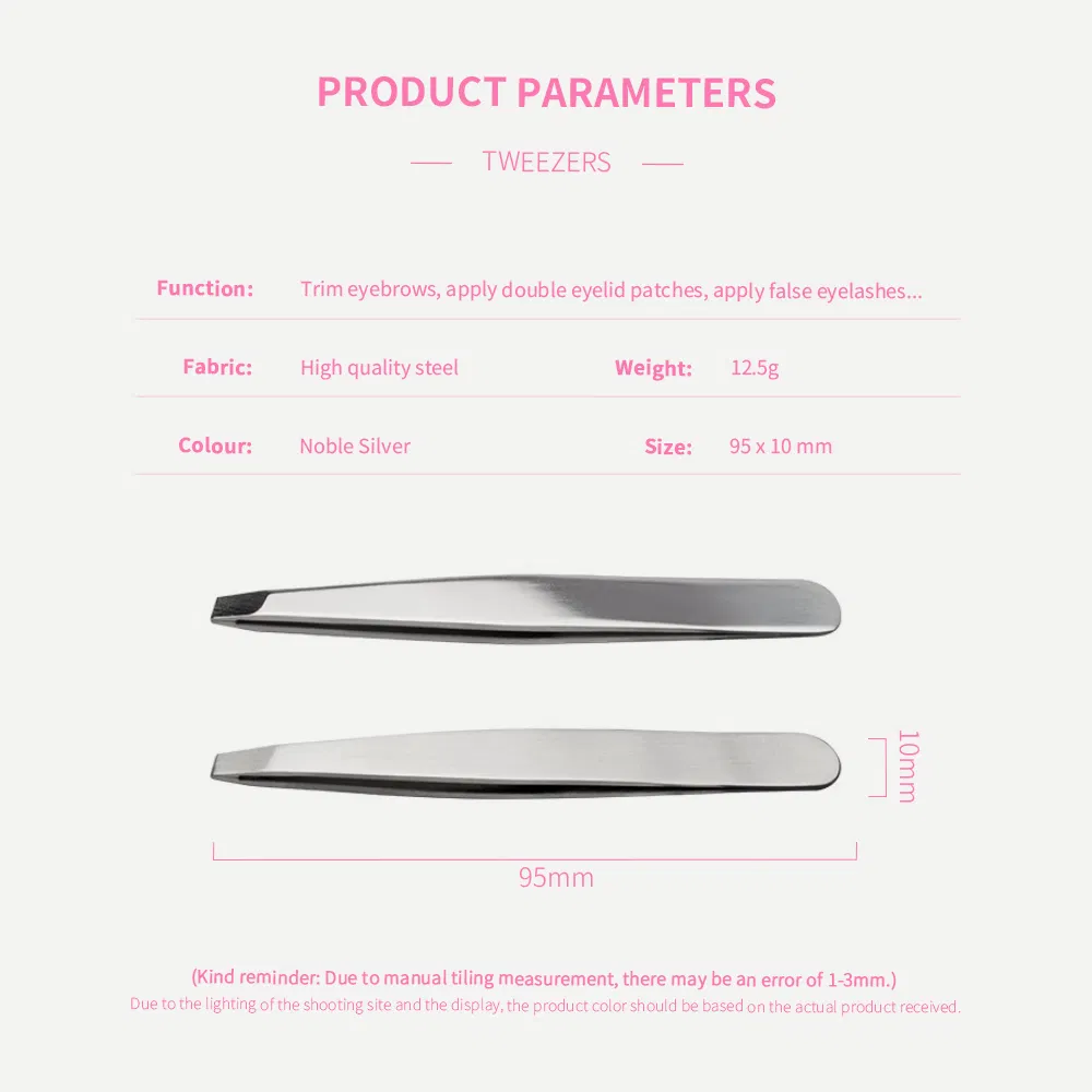 Best Stainless Steel Sharp Tweezers for Professional Ingrown Hair Extraction Precise Eyebrow