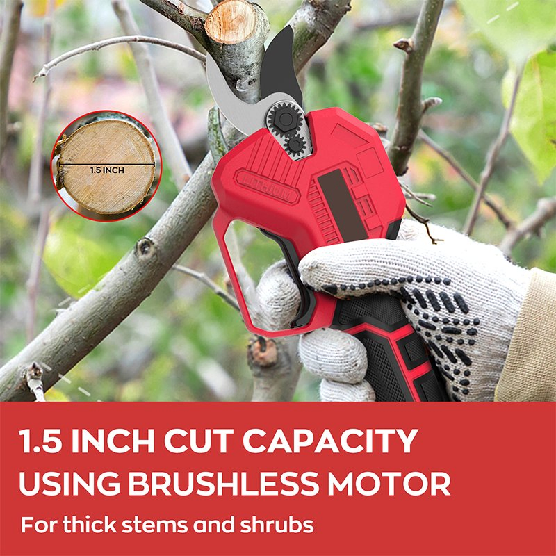 Аккумуляторные электрические секаторы для веток 38 мм