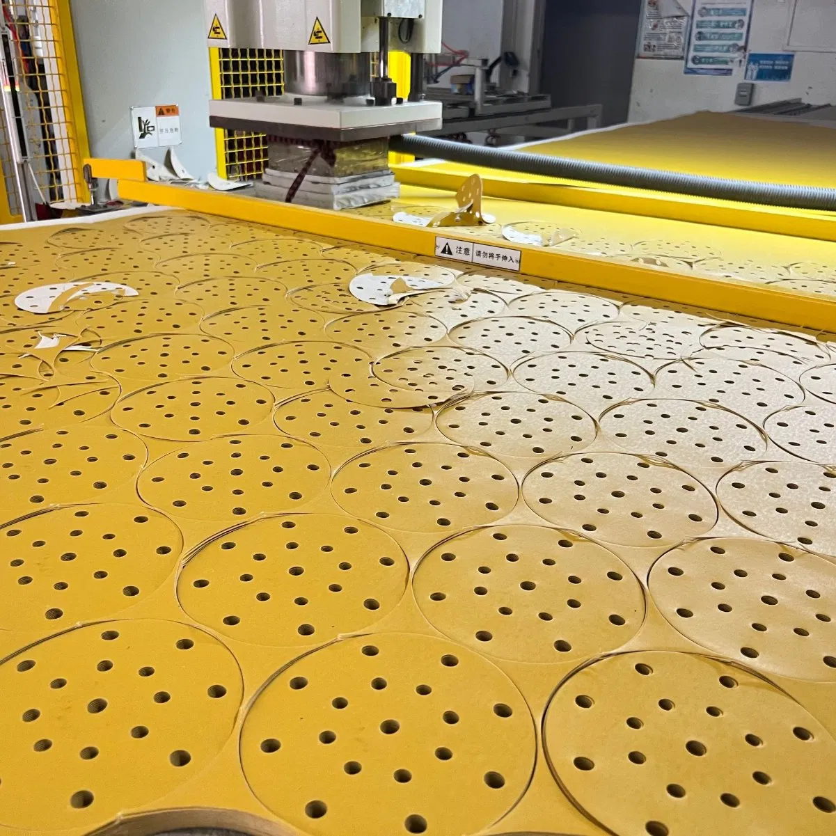 Circular Pneumatic Polishing Car Polishing Sandpaper