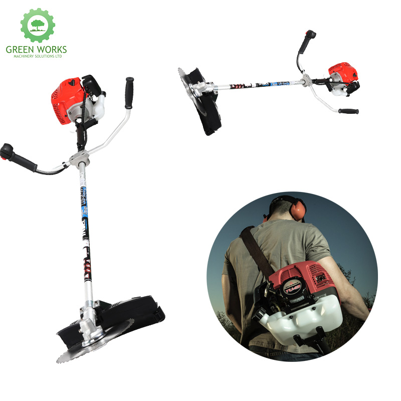 2 - Stroke Gasoline Grass Brush Cutter - Versatile Lawn Mower & Hill Splitter Machine
