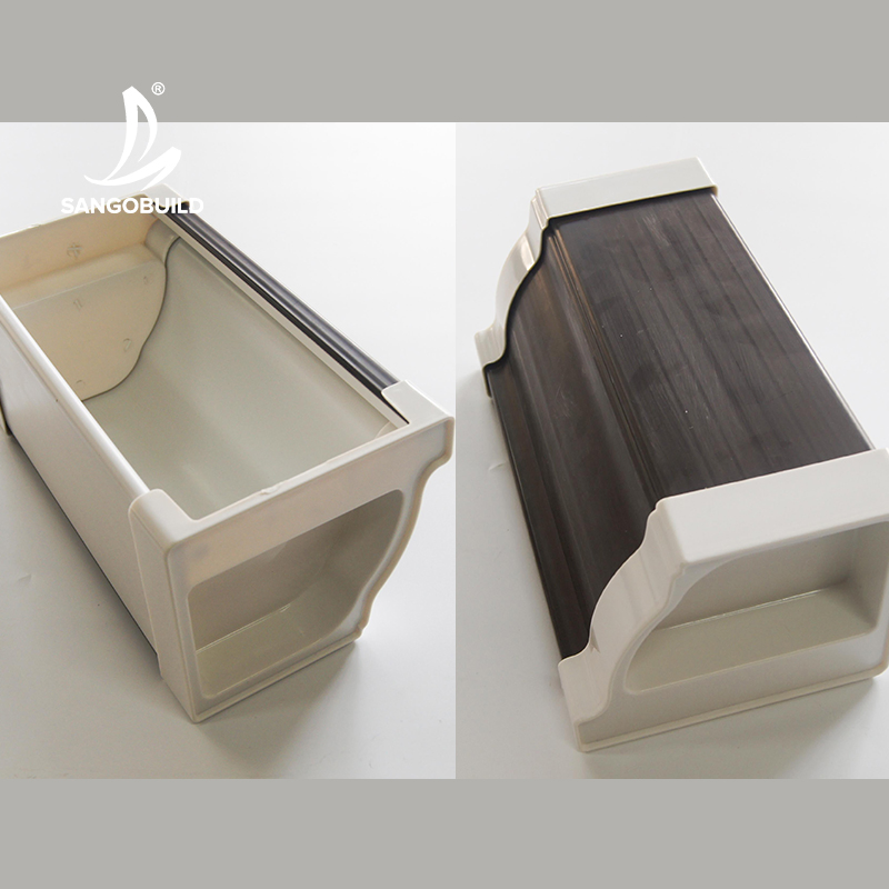 Roof Rain Gutter Filter Greenhouse Roof Rain Gutter Kenya PVC Water Gutters