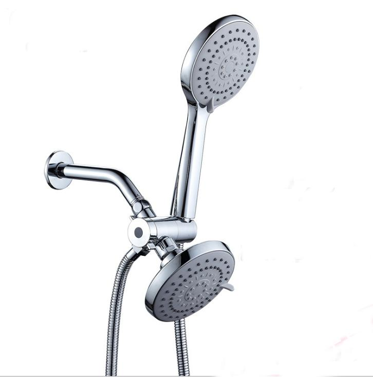 Bathroom Rain Shower Head Waterfall Skincare Shower Head Chrome