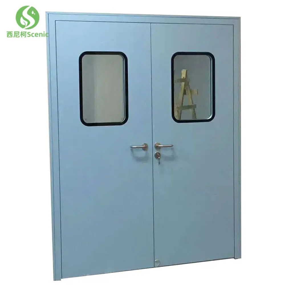 Automatic Customizable Clean Room Swing Door for Hospitals