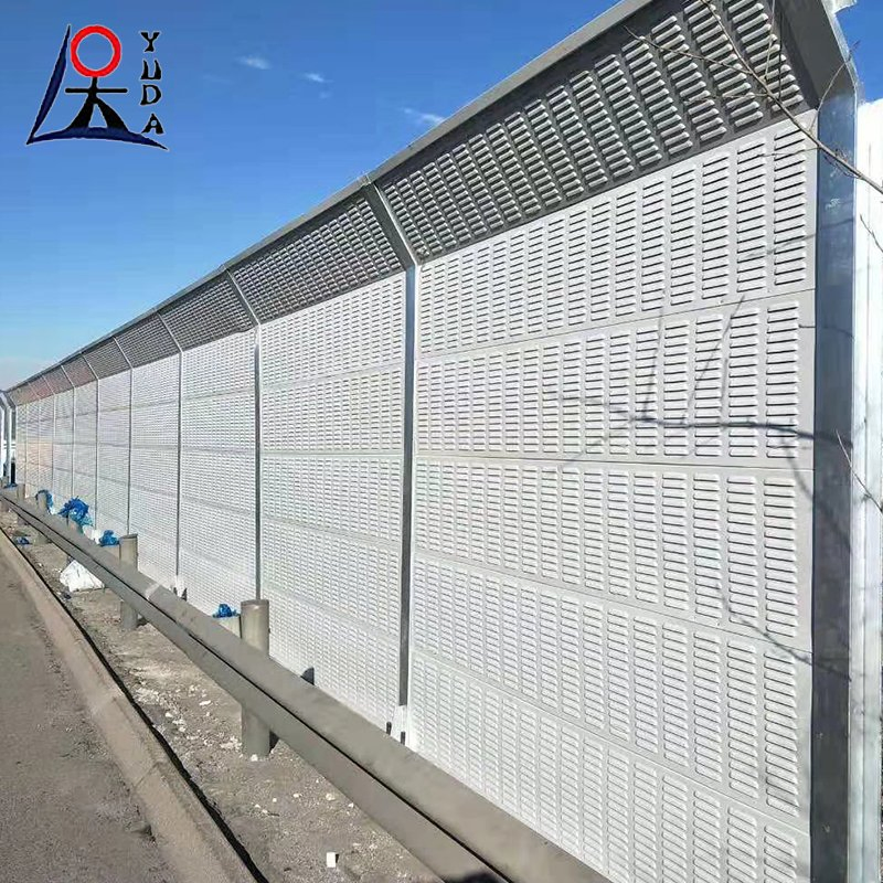 Highway Construction Acoustic Sound Absorbing Noise Barrier