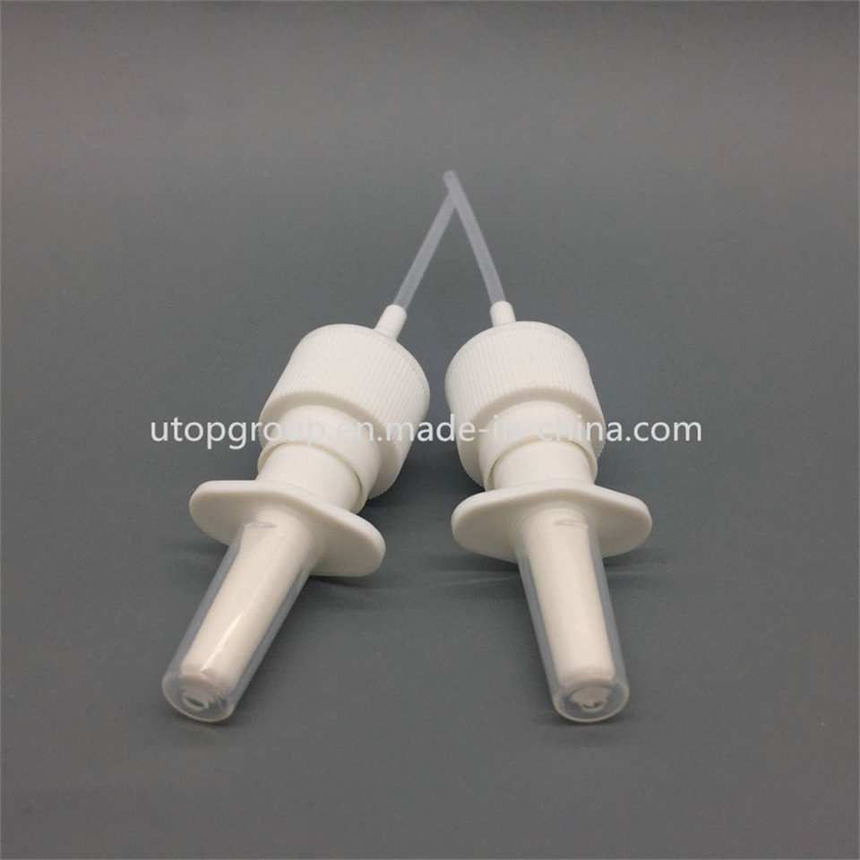 White & Black Fine Plastic 18mm 20mm Pump Sprayer for Nasal Mist Lids Bottle Caps & Closures
