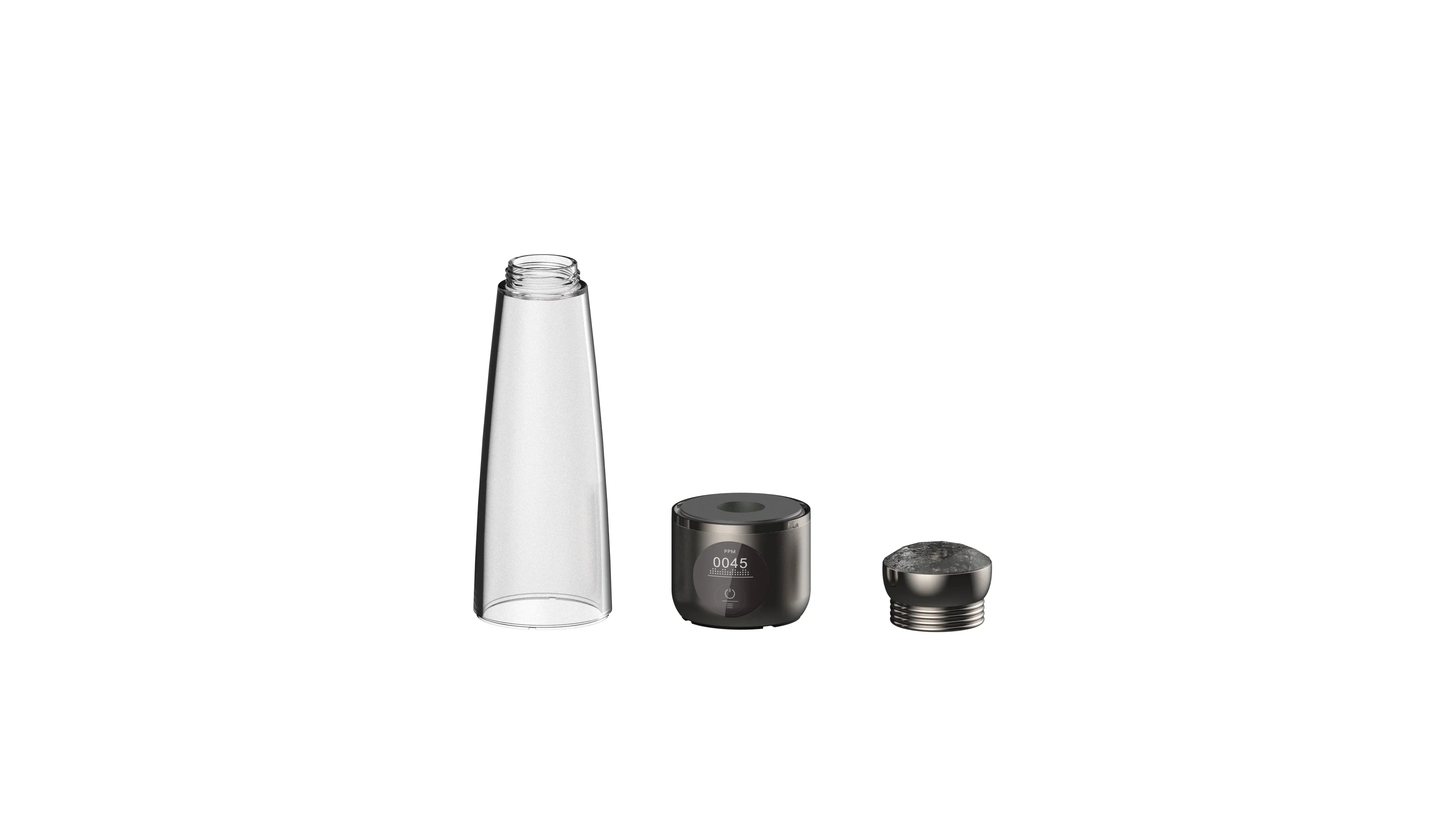 High Concentration Type C Recharge Hydrogen Water Bottles OEM 260ml Portable Rich Hydrogen Water Cup