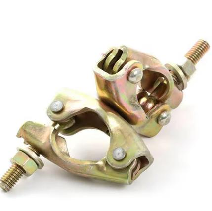 Building Material Q235 Steel Double Coupler Scaffolding Clamp and Scaffold Clip Drop Forged Swivel Coupler
