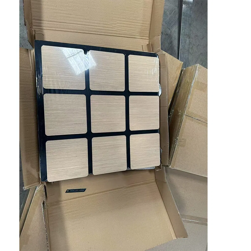 Wall Decor Villa Decoration 3D Exterior Interior Wood Slat Wall Acoustic Panels