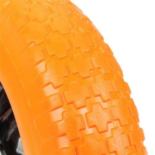 16 Inch Flat Free PU Foam Wheel Barrow Wheel 4.00-8