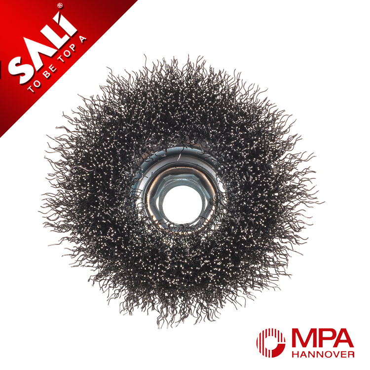 Factory Directly Industrial Cleaning Crimped Wire Cup Brushes for Polishing