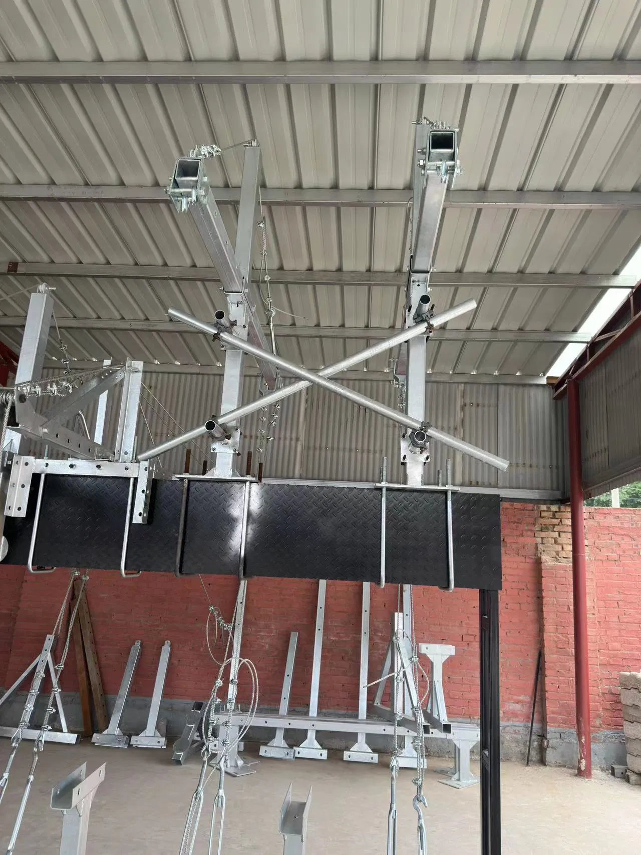 Durable Aluminum Alloy Gondola for Heavy Construction