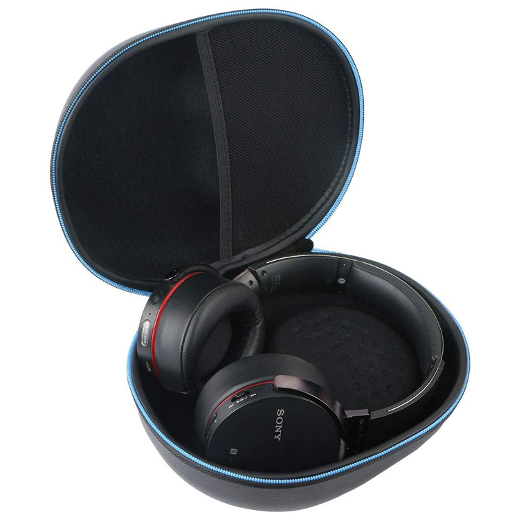 Чехол для наушников EVA, черный, 3D, водонепроницаемый