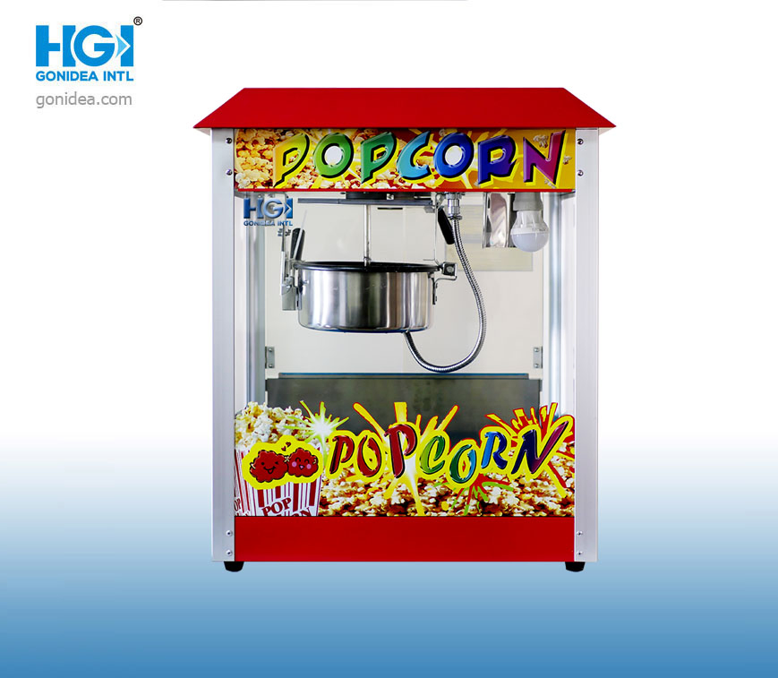 China Wholesale Price Cinema Electric Automatic Commercial Popcorn Maker Popcorn Machine