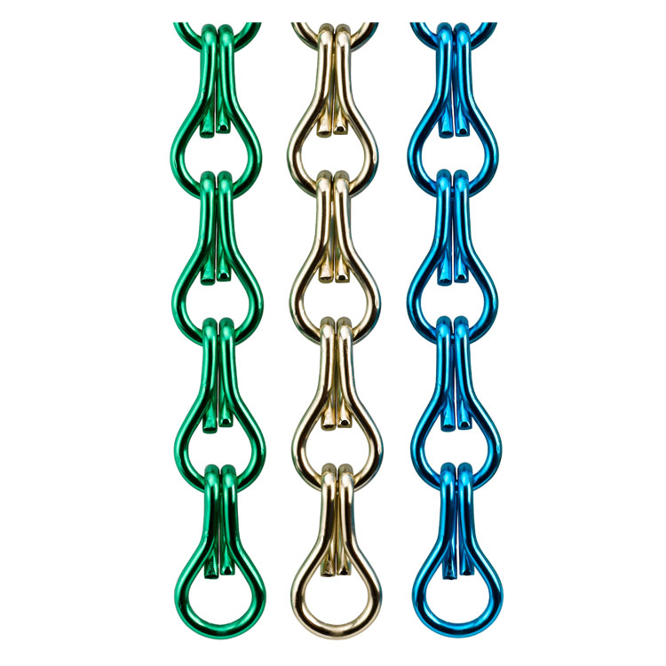 Aluminum Curtains Curtain Insect Room Dividers Anodized Chain Link Fly Screen
