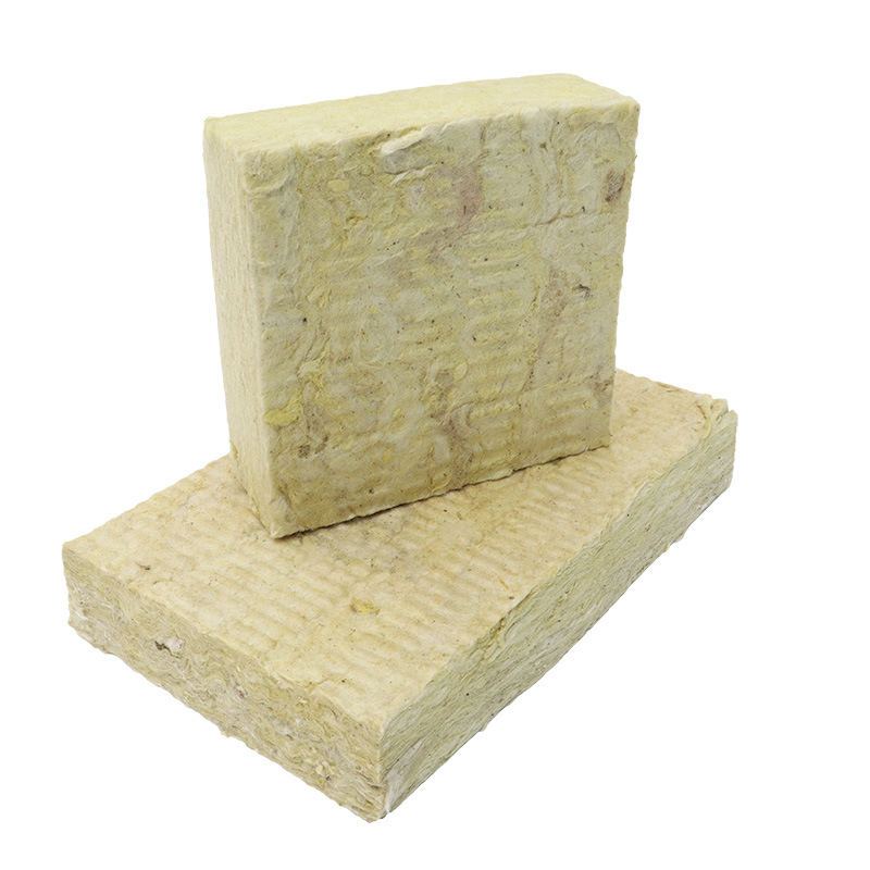 External Wall Insulation 30-100mm THK Soundproof Rock Wool Panel for Building Thermal Insulation