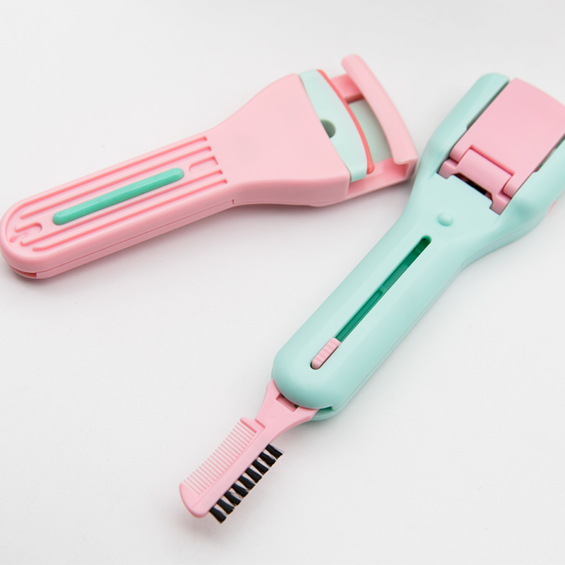 High Quality Continuous Curl Styling Stainless Steel Manual False Eyelash Curler Instructions Fashionable Beauty Tool