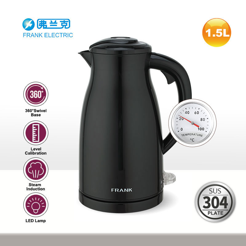 Keep Warm Cool Touch Electric Tea Kettle Show Temperature