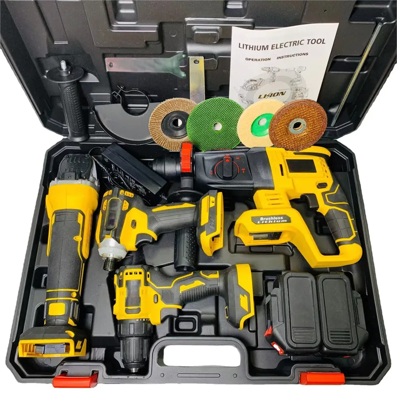 24V Power Tools Kit Combo with 6-Month Warranty and Battery Source