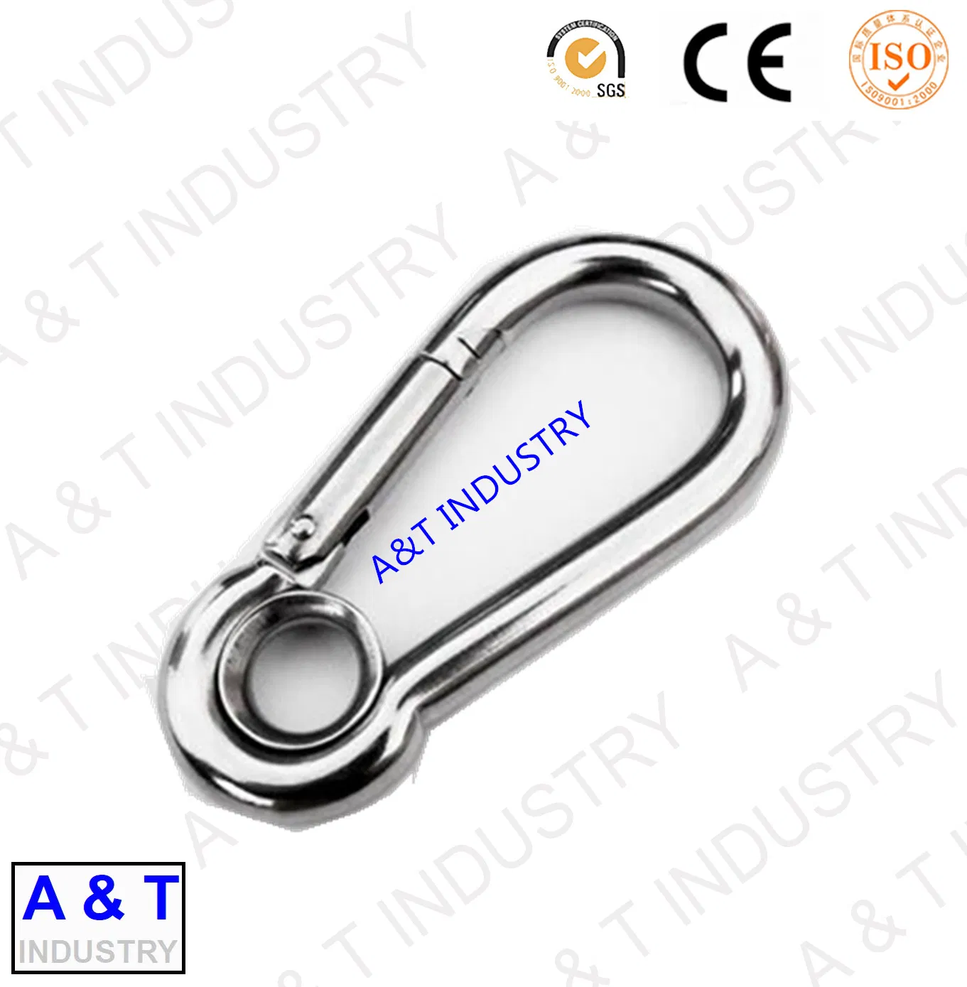 304/316 Stainless Steel Spring Snap Hook/Carabiner