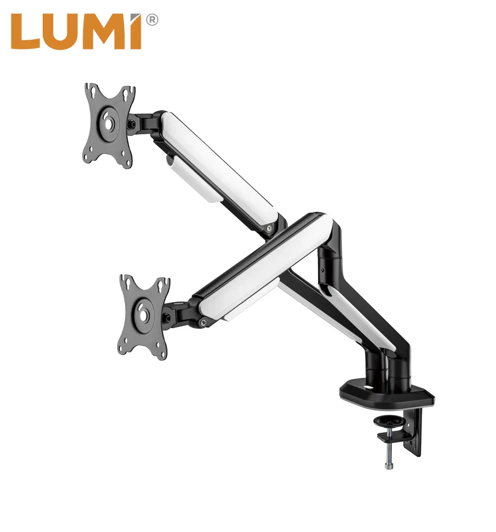 Держатель для двух мониторов с креплением на стол