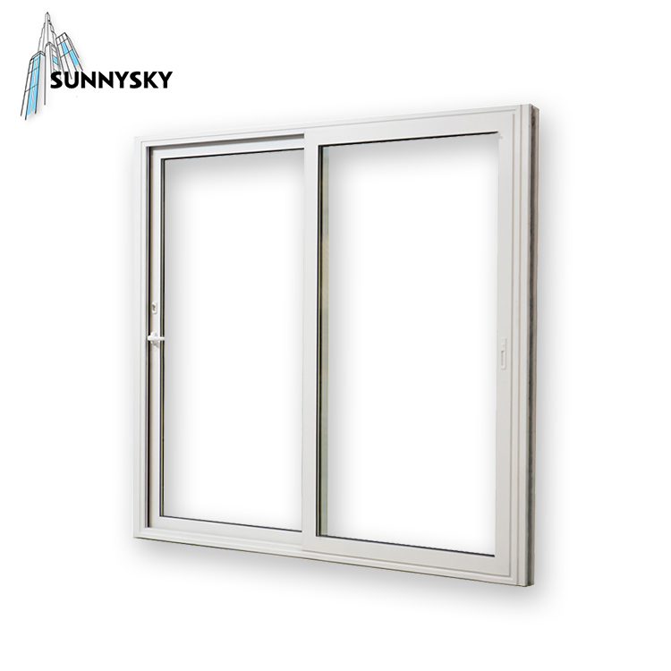 Factory Direct Quality Best UPVC Whtie Doubul Glass Aluminum Fixed Casement Awing Windows with Steel Fly Screen