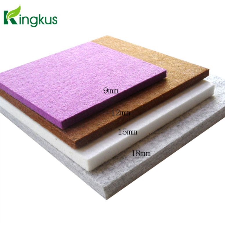 Polyester Fiber Acoustic Wallpapers and Panels for Room Decoration