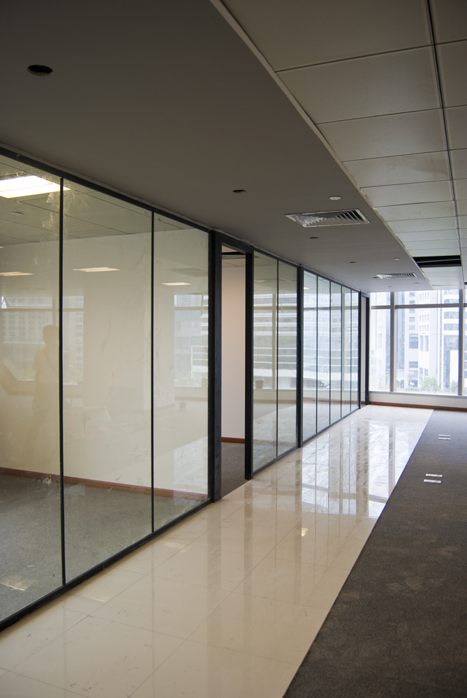 Panoramic Glass Office Partition Internal Use Modern High-End Product