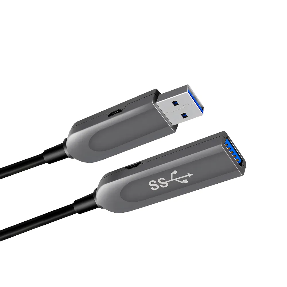 Оптический USB 3.0 кабель-удлинитель (Male-Female)