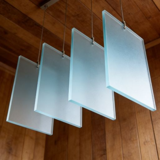 Frosted Glass for Kitchen Wall Cabinets Door, Oil-Resistant and Separate Dirt