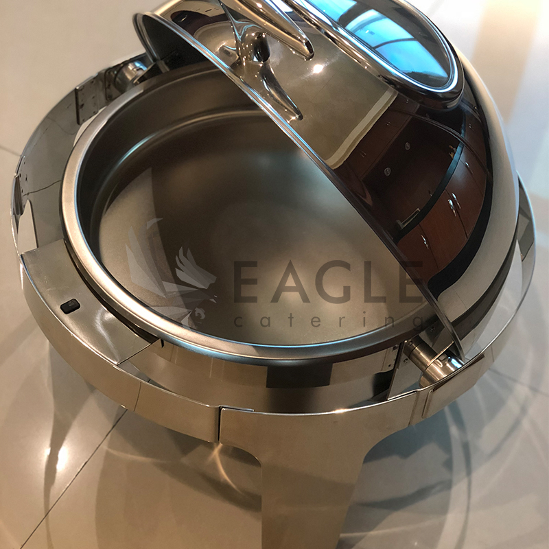 Stainless Steel Round Shape Buffet Chafing Dish