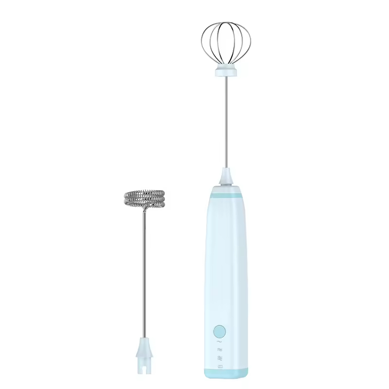 Electric Milk Foamer a Milk Frother Battery Operated Coffee Frother for Milk Foaming Latte Cappuccino Frother