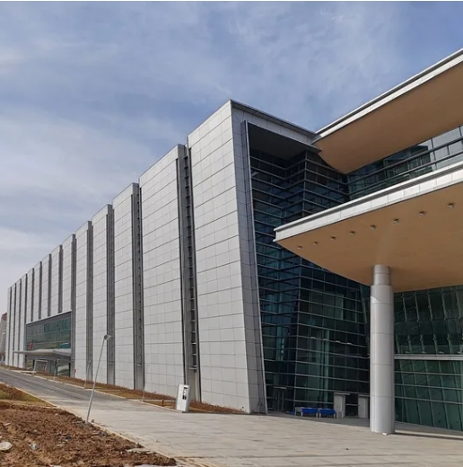 Coffee Shop Decoration Aluminum Veneer Perforated External Wall Punched Panel