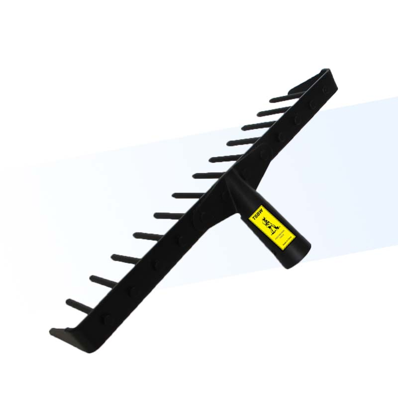 Carbon Steel Agricultural Garden Farming Digging Leaf Nail Rake Head