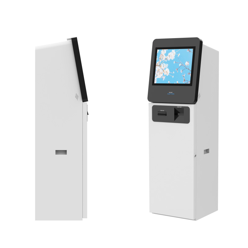 Self Service Kiosk Banknote Deposit Bill Kiosk Acceptor Cash Financial Service Payment Currency Exchange Machine