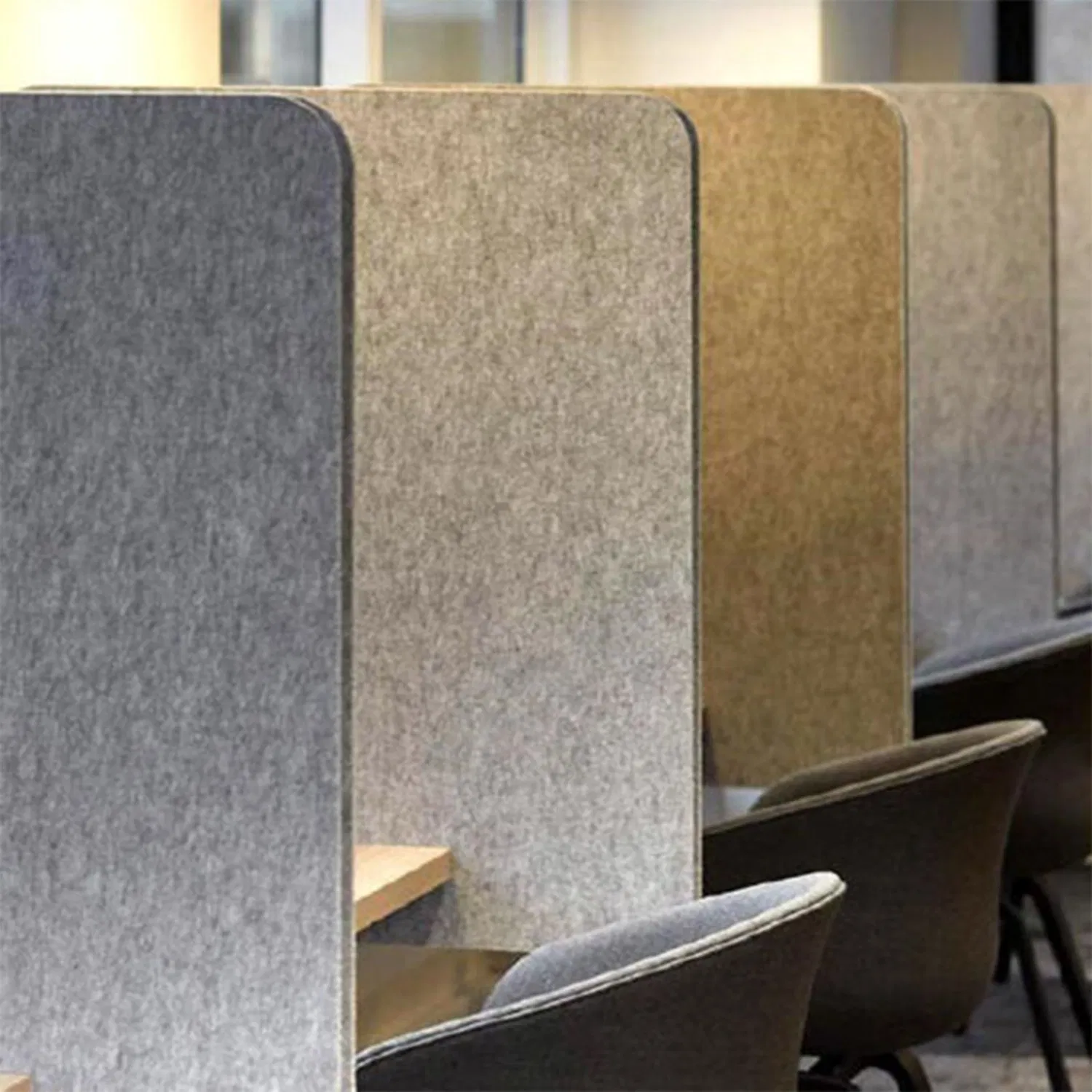Pravicy Protection Office Polyester Fiber Acoustic Panel Partitions Acoustic Room Divider